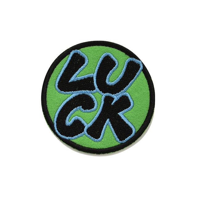 Lucky Charms LUCK Wappen Badge B/Green Black