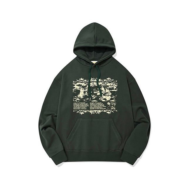 Camping Mood Hoodie/Forest