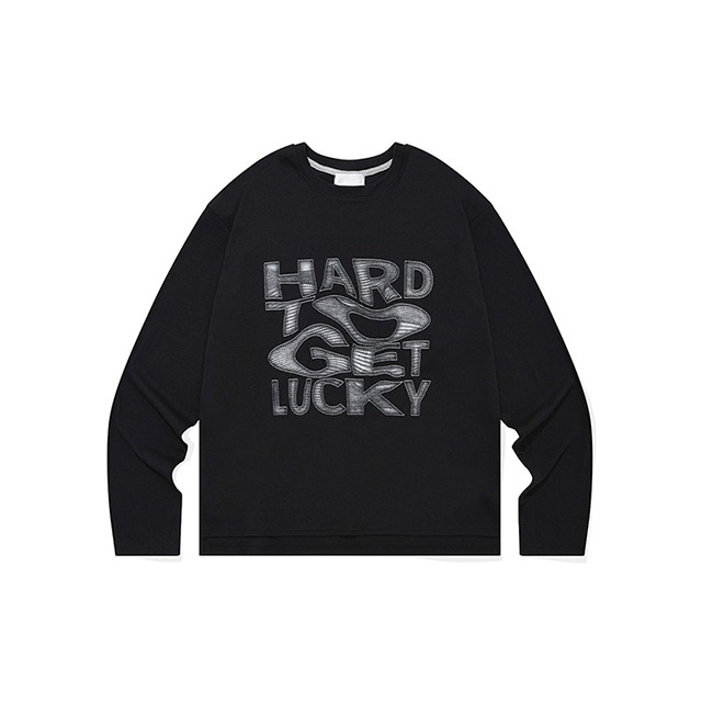 Hard To Get Lucky L/S/Black