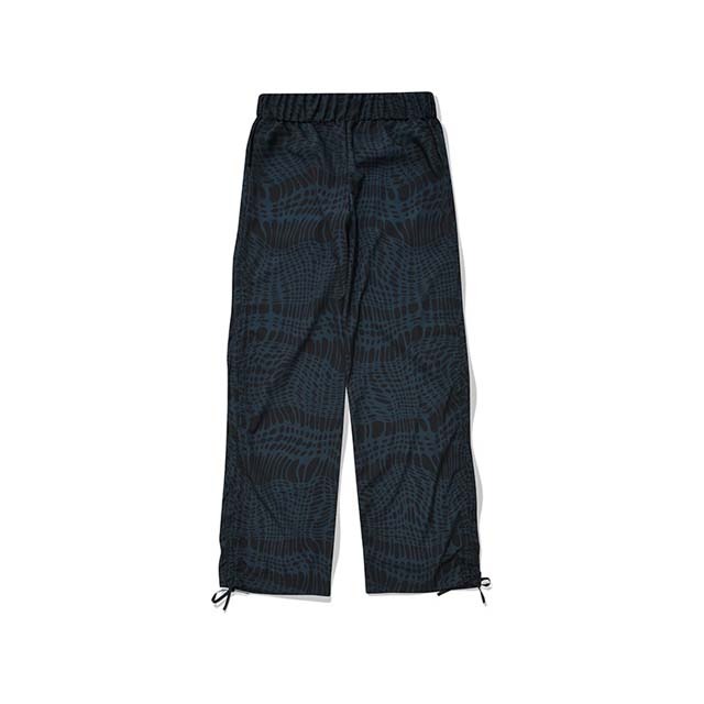 Adjustable Side Shirring Pants/Blueblack